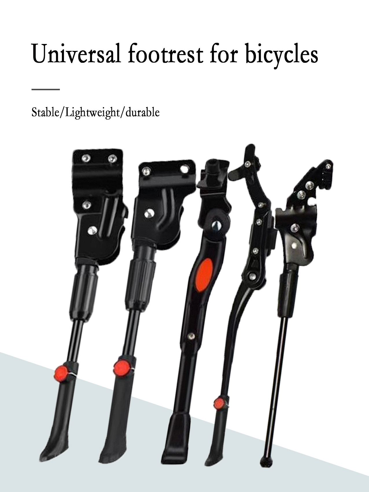 Bicycle metal single support