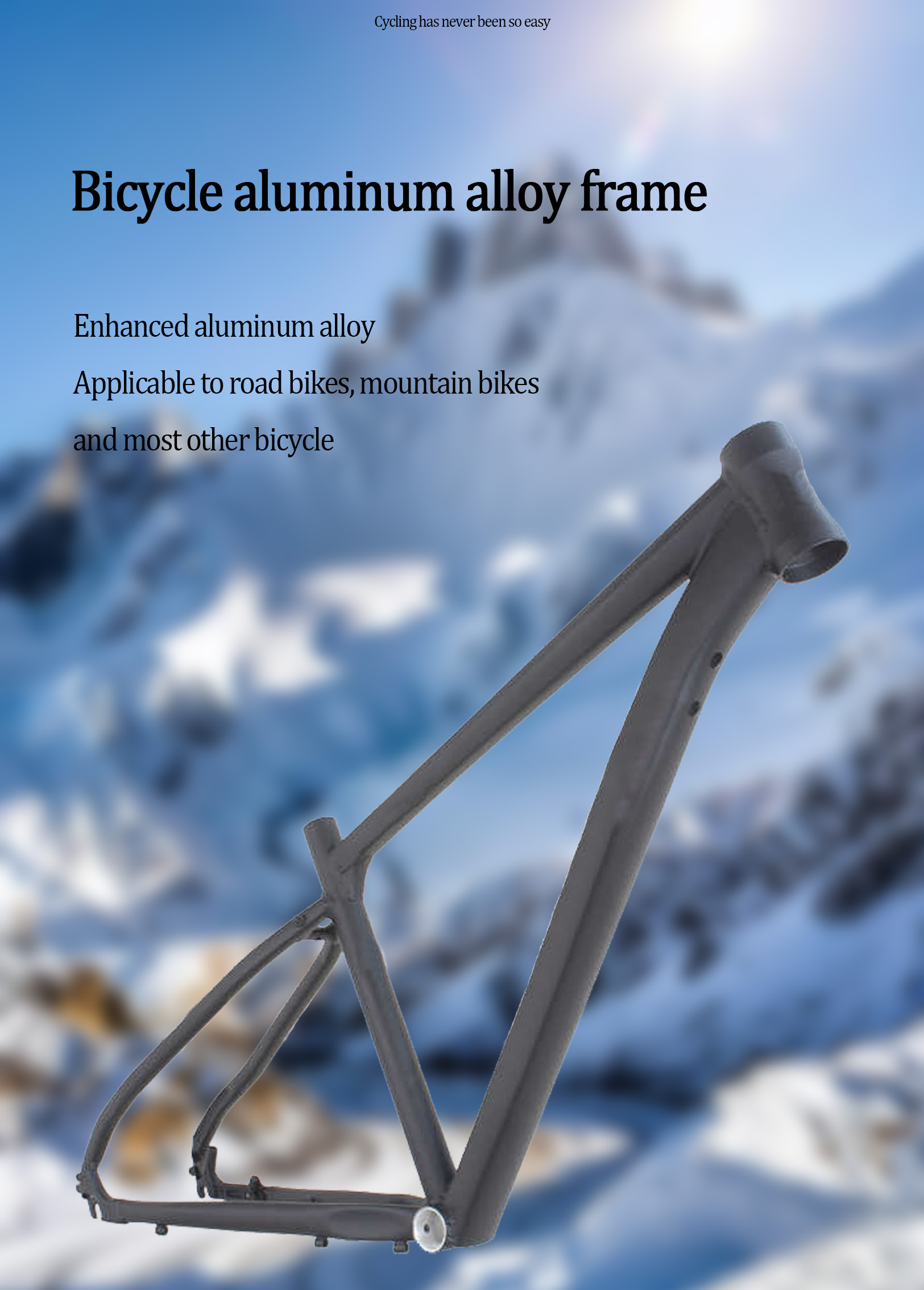 Bicycle&nbsp;aluminum&nbsp;alloy&nbsp;frame