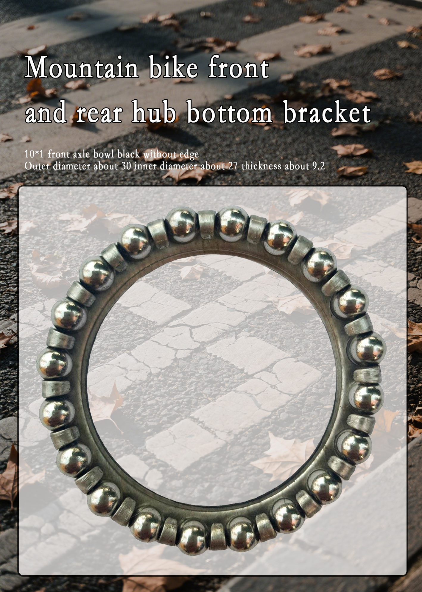 Factory&nbsp;Custom&nbsp;Bike&nbsp;Ball&nbsp;Retainer&nbsp;Front&nbsp;Fork&nbsp;Axle&nbsp;Hubs&nbsp;Pedal&nbsp;Parts&nbsp;Bicycle&nbsp;Beari